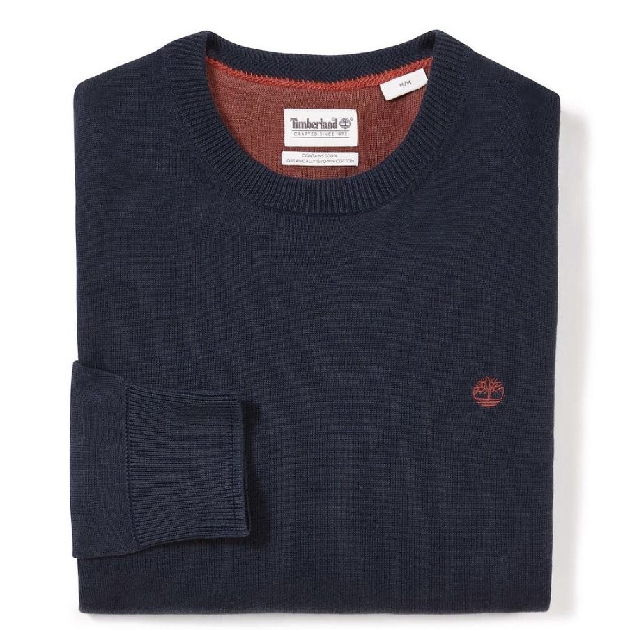 پلیور مردانه تیمبرلند مدل TB0A1QTW - Williams River crew neck organic cotton jumper -  - 5