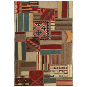 کلاژ گلیم سه و نیم متری کد 486823