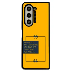 AKAM AMC-WSGZFOLD5-YELLOW-24 Cover For Samsung Galaxy Z Fold 5