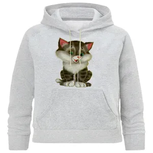 هودی دخترانه مدل M 137 گربه
