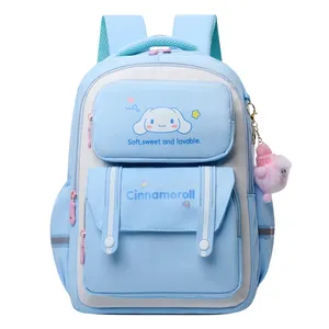 کوله پشتی مدرسه مدل فانتزی سینامورال کد k6721 به همراه آویز