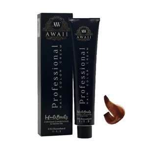 رنگ مو آوایی شماره 6.46 حجم 120 میلی لیتر رنگ بلوند مسی قرمز تیره برنز