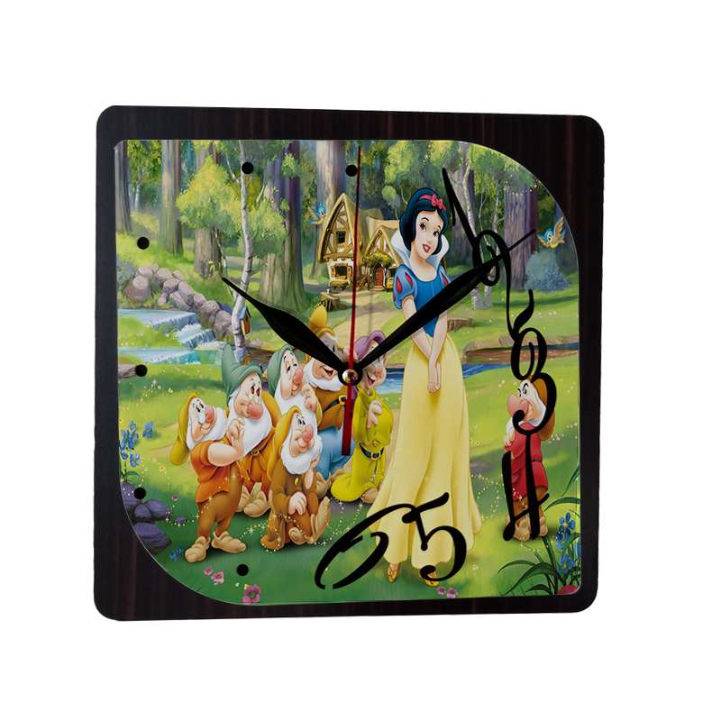 ساعت دیواری طرح سفید برفی tw3