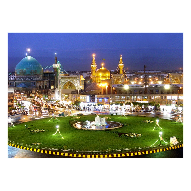  تابلوشاسی طرح مذهبی مدل حرم امام رضا کد H 103