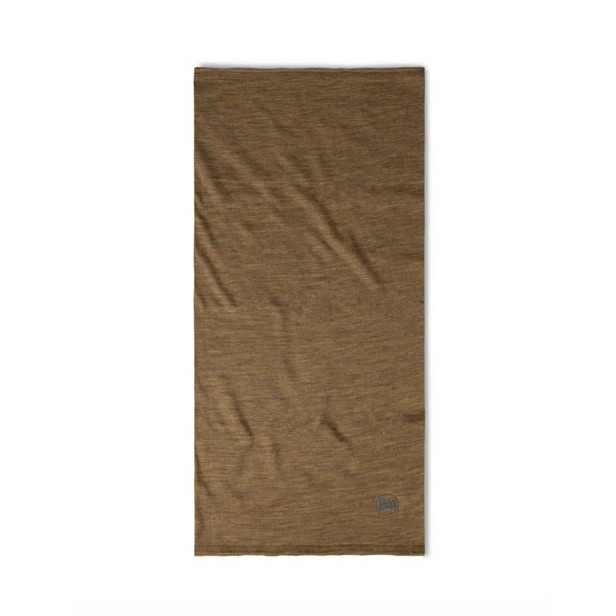 دستمال سر و گردن باف مدل merino light weight multistripes coyote