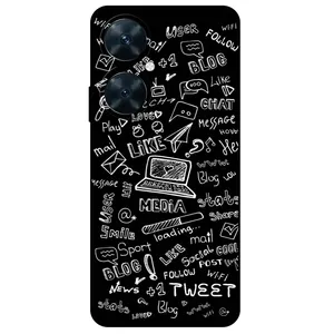 Megafone Social Media 1898 Cover For Huawei Nova 11i