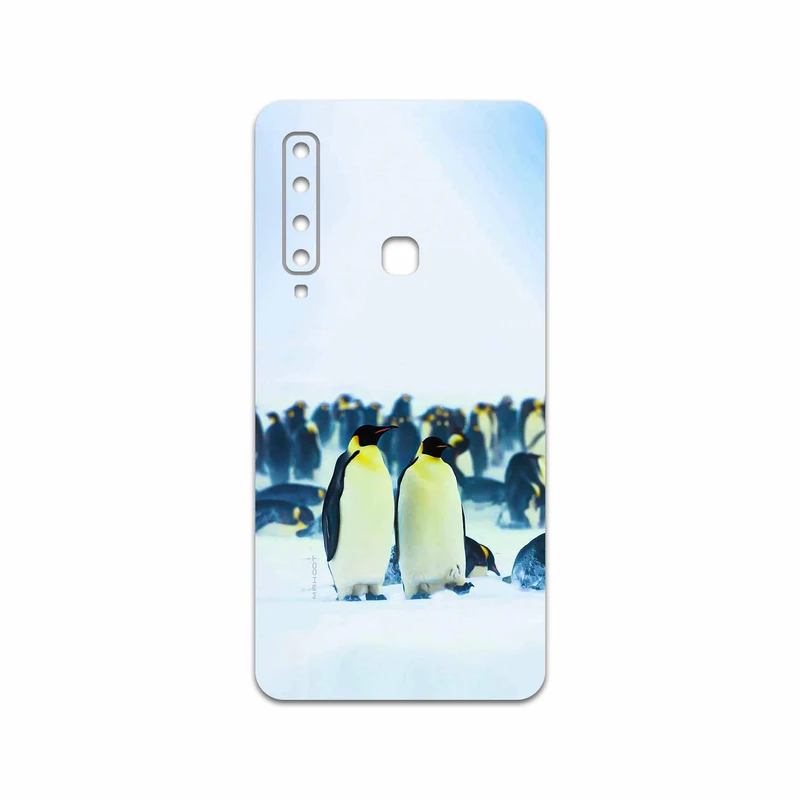 برچسب پوششی ماهوت مدل Penguin مناسب برای گوشی موبایل سامسونگ Galaxy A9 2018