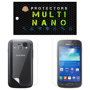 Multi Nano X-SFT Screen Protector For Samsung Galaxy Ace 3 with back skin