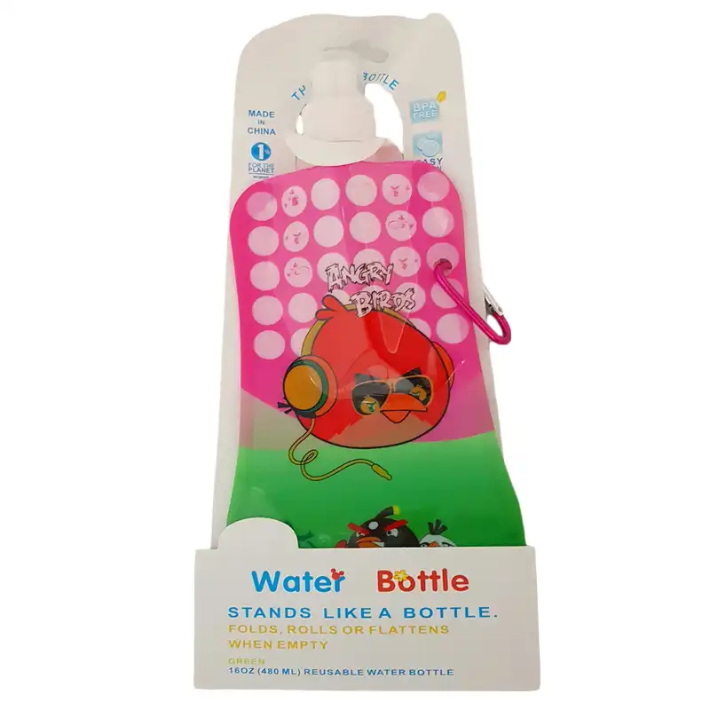 قمقمه کودک مدل ساندیسی طرح angry birds گنجایش 0.480 لیتر