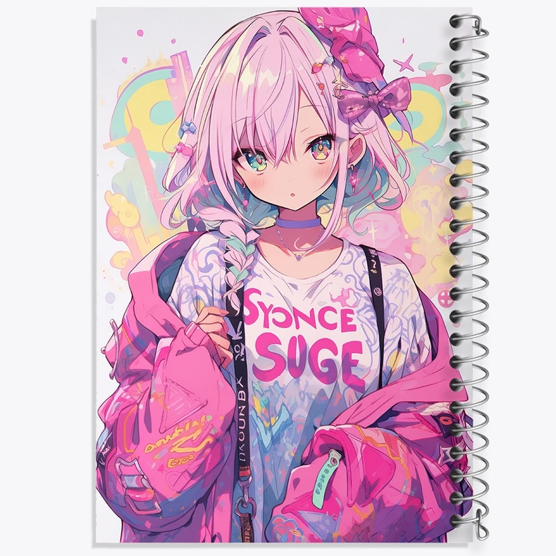 دفتر نقاشی 50 برگ خندالو طرح دخترانه کد F611