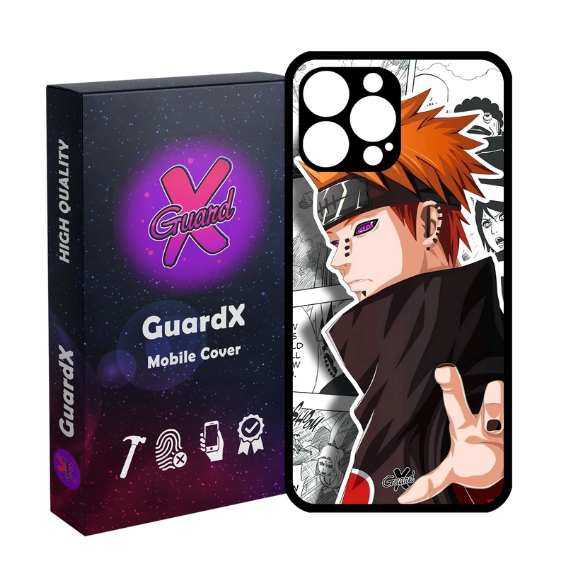 کاور گارد ایکس طرح Naruto Anime مدل Glass10554 مناسب برای گوشی موبایل اپل iPhone 13 Pro Max