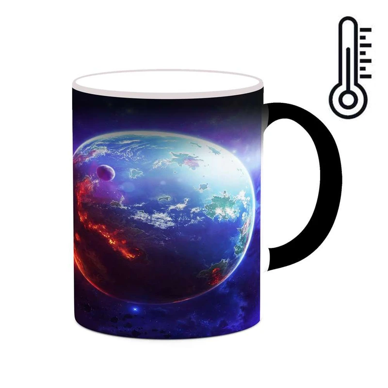 ماگ حرارتی کاکتی مدل فضا و کهکشان کد mgh20083