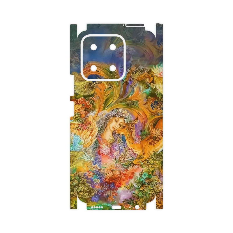 برچسب پوششی ماهوت مدل Persian miniature 3-FullSkin مناسب برای گوشی موبایل آنر X5b Plus