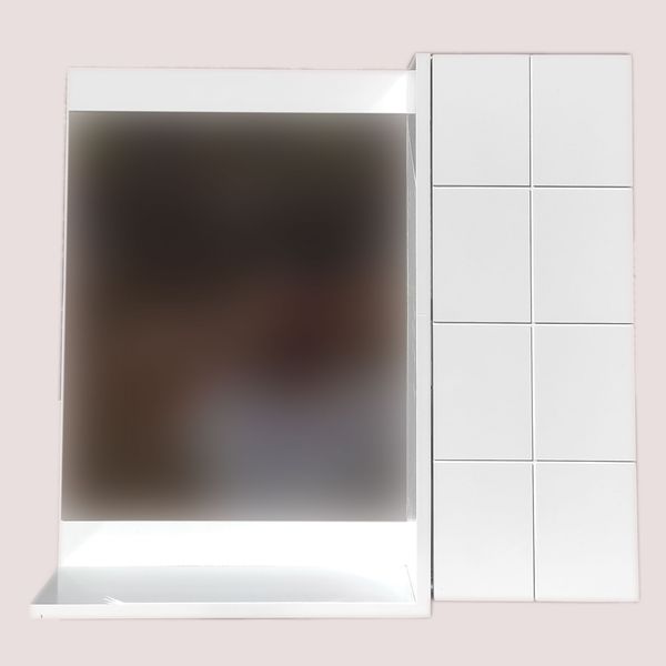 آینه و باکس سرویس بهداشتی مدل مربع
