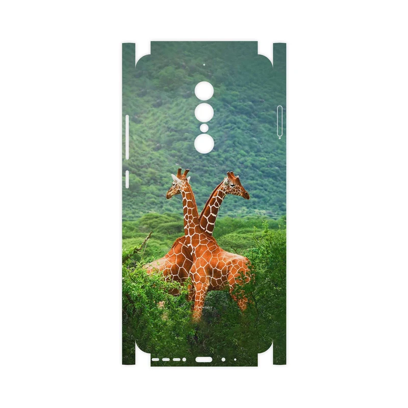 برچسب پوششی ماهوت مدل Giraffe-FullSkin مناسب برای گوشی موبایل جی ال ایکس Shahin