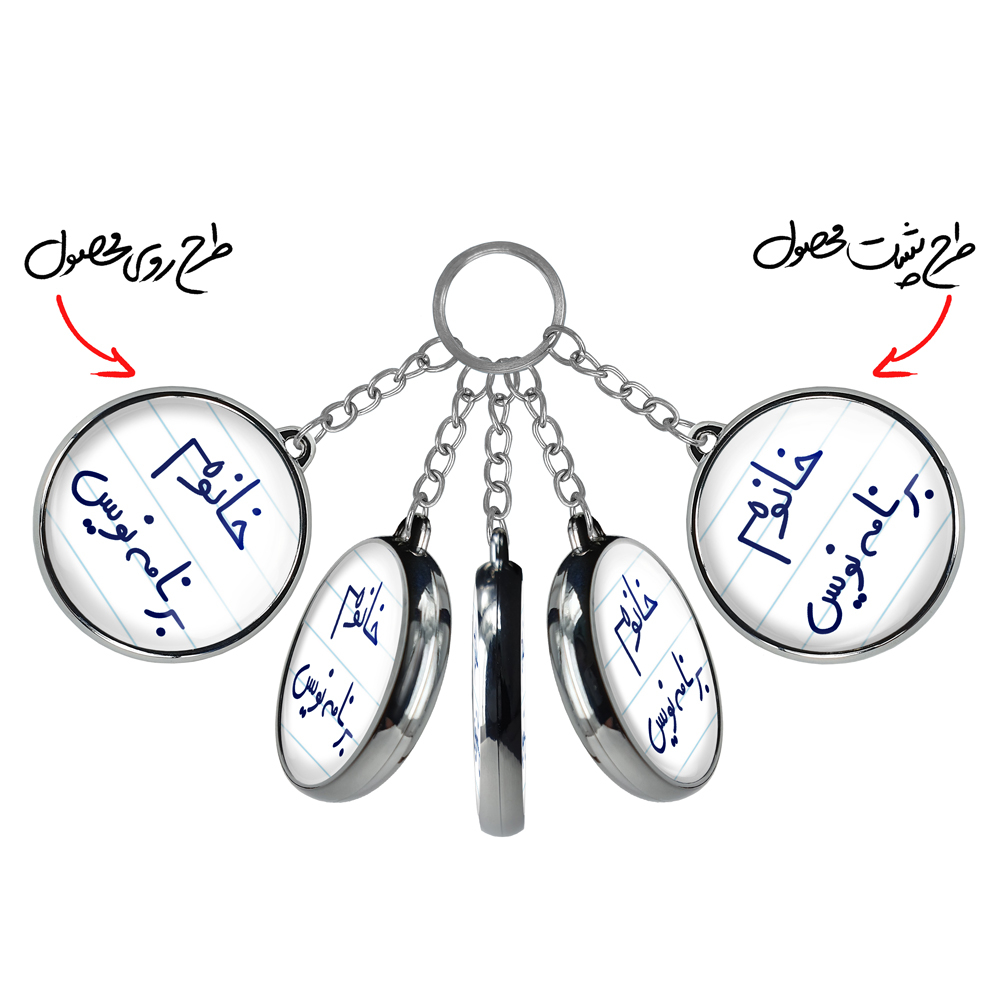 جاکلیدی خندالو طرح خانوم برنامه نویس مدل دوطرفه کد 65866586