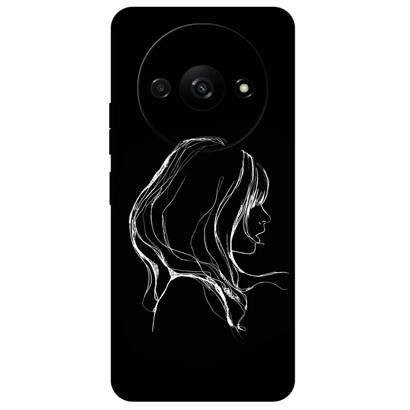 کاور مگافون طرح دخترانه مدل 7766 مناسب برای گوشی موبایل شیائومی Redmi A3 / A3x