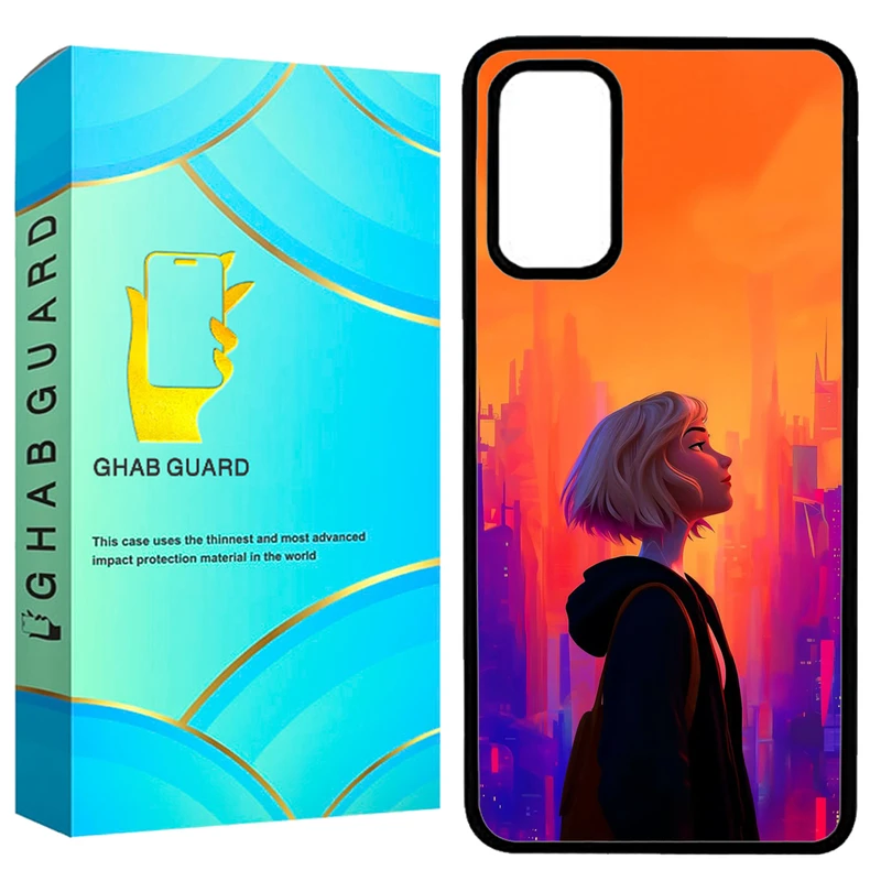 کاور قاب گارد طرح دختر مدل GA13G مناسب برای گوشی موبایل سامسونگ  Galaxy A13 4G / Galaxy A32 5G