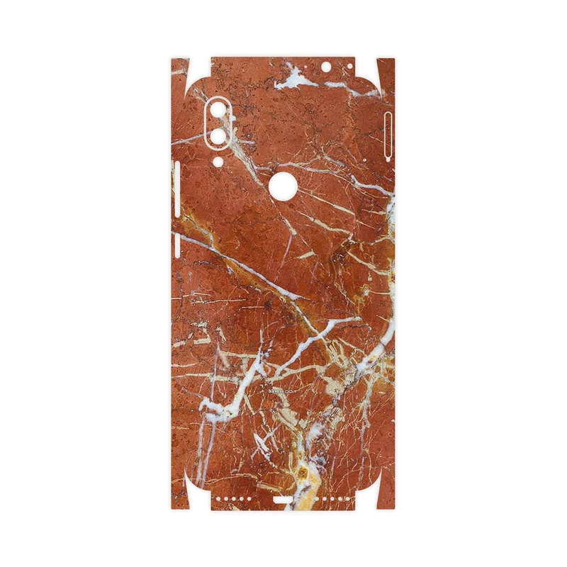 برچسب پوششی ماهوت مدل Red Marble-FullSkin مناسب برای گوشی موبایل شیائومی Redmi 7