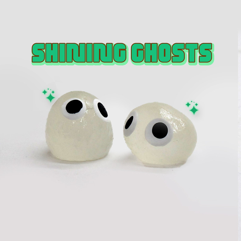 مجسمه مدل شب تاب طرح ارواح بسته 10 عددی