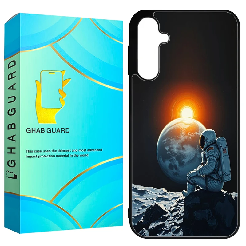 کاور قاب گارد طرح فضانورد مدل GCHPA55 مناسب برای گوشی موبایل سامسونگ Galaxy A55 5G