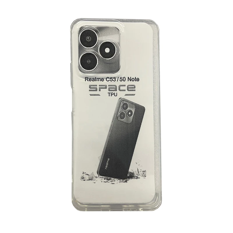 کاور اسپیس مدل TPU مناسب برای گوشی موبایل ریلمی REALME C53/NOTE 50
