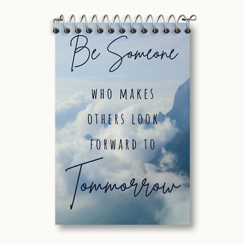 دفتر یادداشت 50 برگ خندالو مدل انگیزشی کد F664