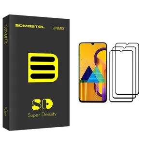 Somastel SD Glass Screen Protector For Samsung Galaxy M30s Pack Of 3