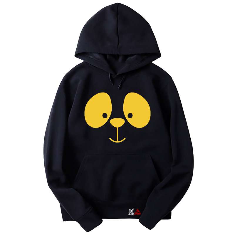 هودی دخترانه مدل  پاندا کد T17 رنگ سرمه ای