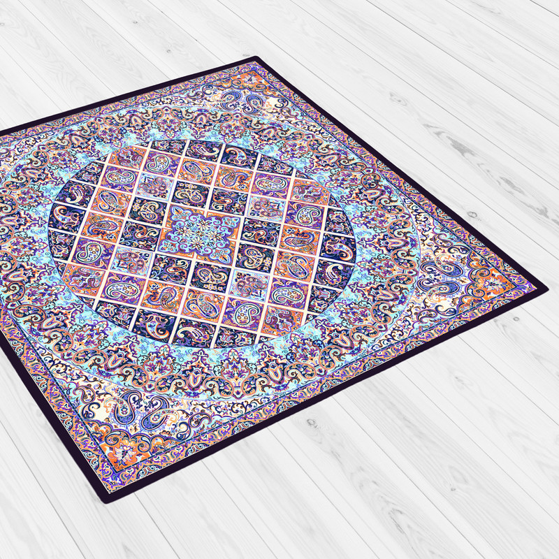 رومیزی طرح ترمه کد 9918 رومیزی طرح ترمه کد 9918