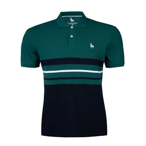 پولوشرت آستین کوتاه مردانه آروما مدل 1020140201