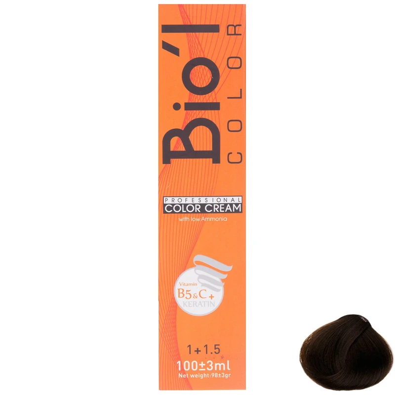 رنگ موی بیول سری Meat مدل Light Meat Brown شماره 5.85