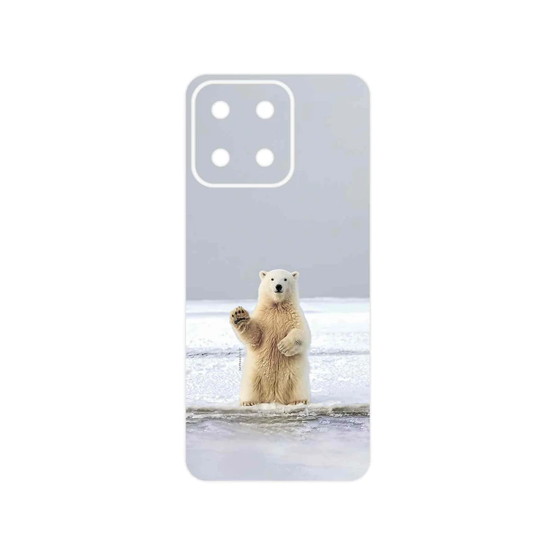 برچسب پوششی ماهوت مدل Polar_bear مناسب برای گوشی موبایل آنر X7c