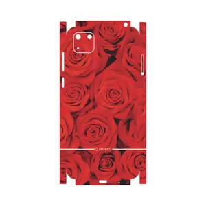 MAHOOT Red-Flower-FullSkin Cover Sticker for Huawei Y5P