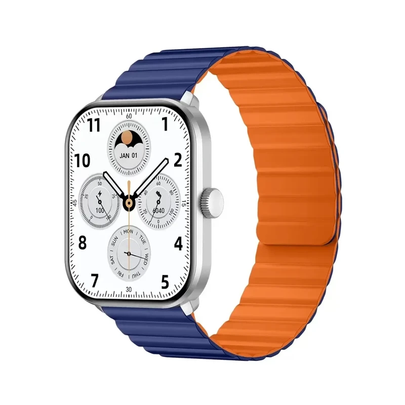 ساعت هوشمند 44 میلی متری گلوریمی مدل EMD GC PLUS با بند سیلیکونی