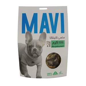 تشویقی سگ ماوی مدل ماهی کیلکا وزن 100 گرم