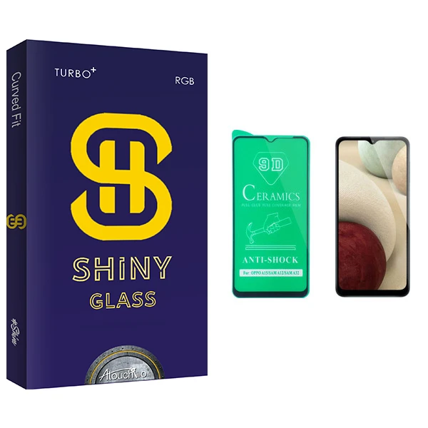 محافظ صفحه نمایش سرامیکی آتوچبو مدل Shiny Glass مناسب برای گوشی موبایل سامسونگ Galaxy A12