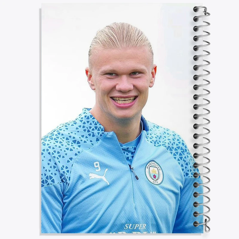 دفتر مشق 100 برگ خندالو طرح ارلینگ هالند (Erling Haaland) کد 36362