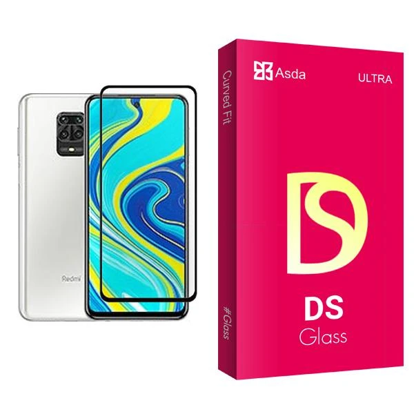 محافظ صفحه نمایش آسدا مدل DS Glass MIX001 مناسب برای گوشی موبایل شیائومی Redmi Note 9S