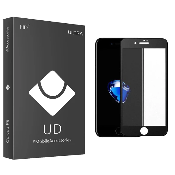 محافظ صفحه نمایش شیشه ای یو دی مدل ULTRA مناسب برای گوشی موبایل اپل iphone 7