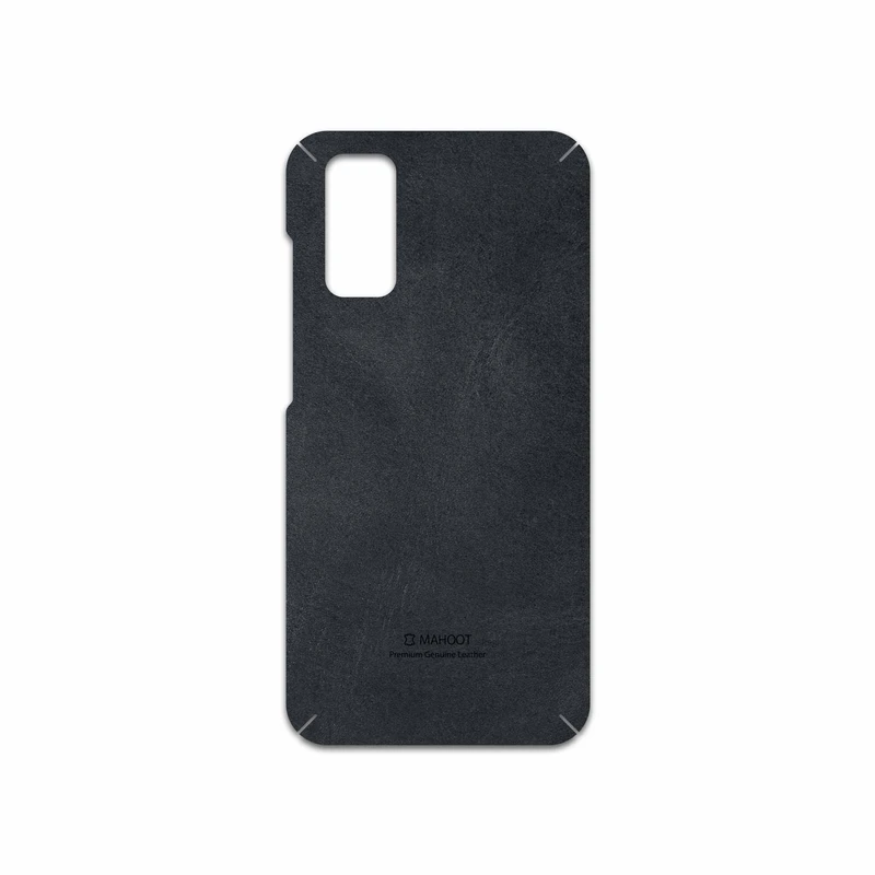 برچسب پوششی ماهوت مدل Graphite Buffalo Leather مناسب برای گوشی موبایل سامسونگ Galaxy S20