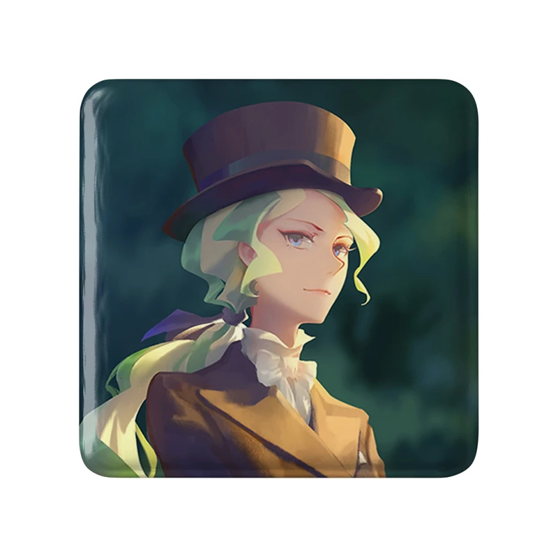 مگنت خندالو طرح دیانا انیمه جادوگران کوچک Little Witch Academia  مدل مربعی کد 22842