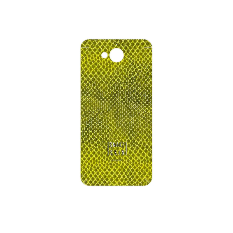 برچسب پوششی ماهوت مدل Yellow Snake Skin مناسب برای گوشی موبایل اچ تی سی Desire 650