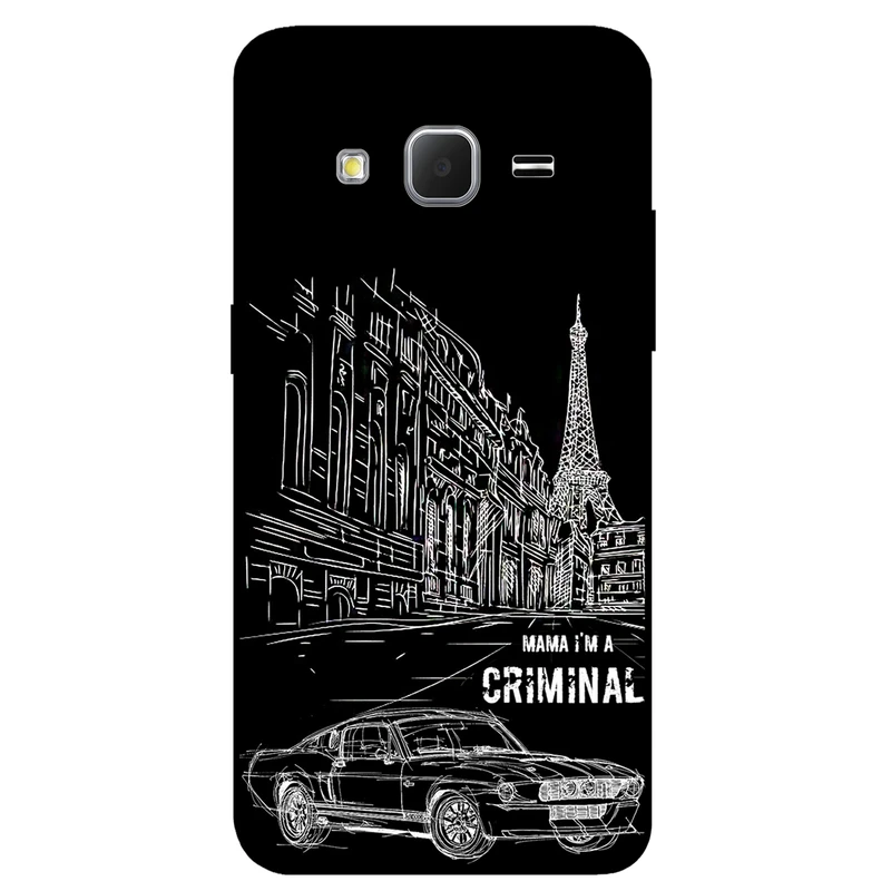 کاور مگافون طرح گنگ مدل 1890 مناسب برای گوشی موبایل سامسونگ Galaxy J5 2015         