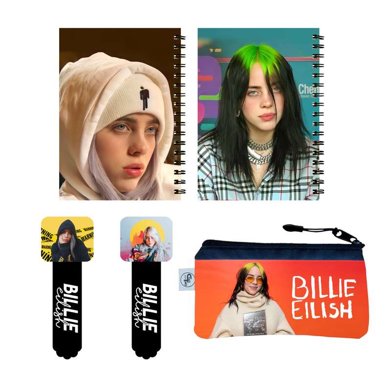 بسته لوازم تحریر مدل بیلی آیلیش bs10 مجموعه 5 عددی بسته لوازم تحریر مدل بیلی آیلیش bs10 مجموعه 5 عددی