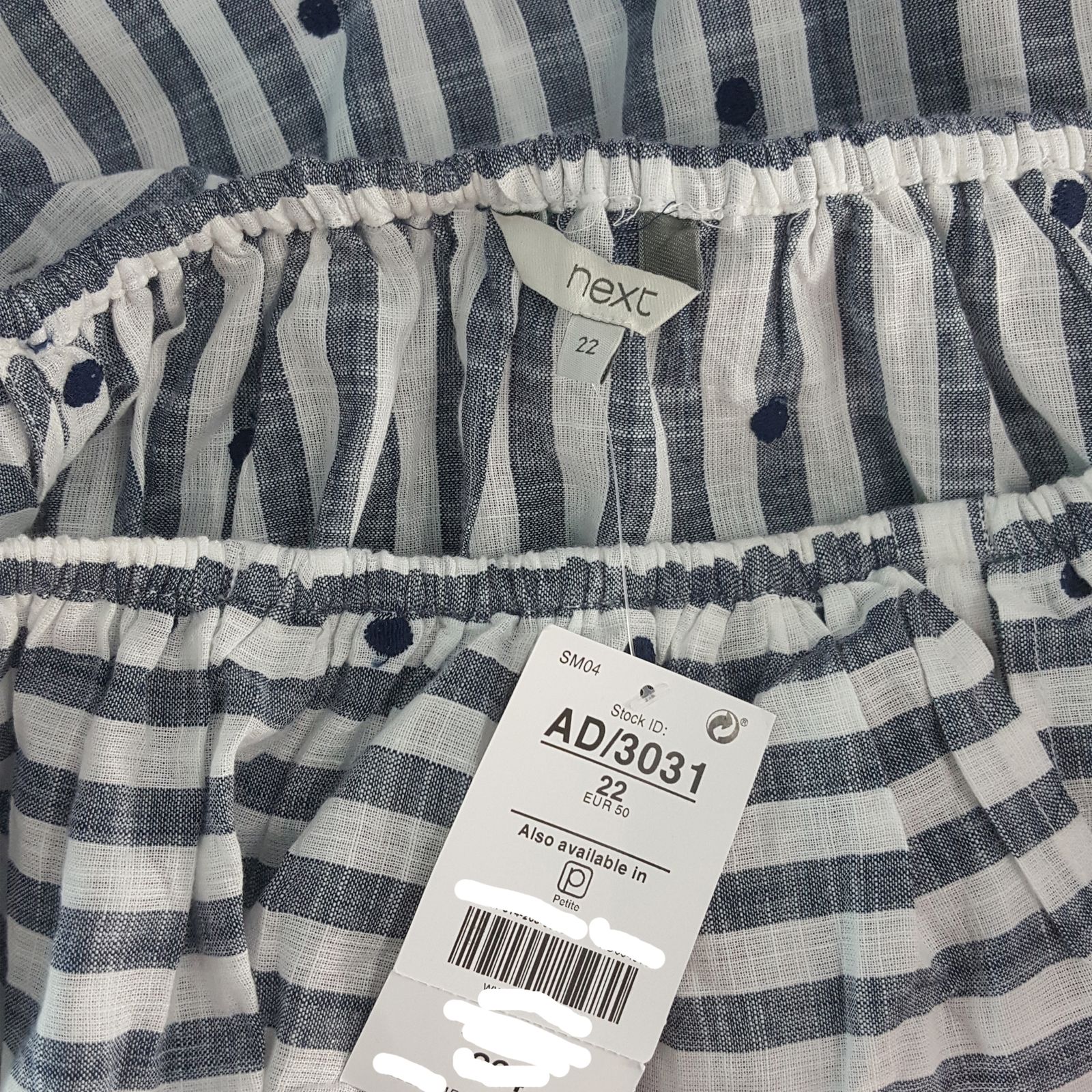 بلوز آستین کوتاه زنانه نکست مدل ad-3031 - - 2