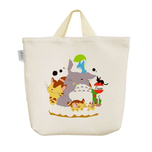 ساک خرید خندالو مدل ناتسوکی و می انیمه توتورو کد 1147