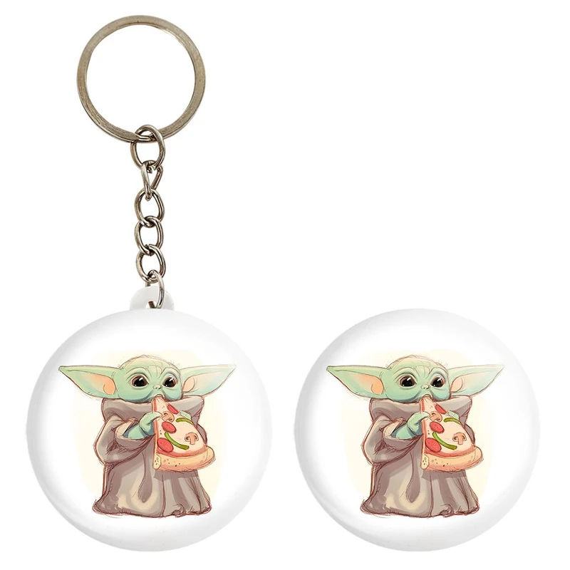 پیکسل خندالو مدل یودا سریال جنگ ستارگان کد 26076 به همراه جاکلیدی