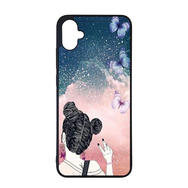 کاور گالری وبفر طرح دختر مناسب برای گوشی موبایل سامسونگ galaxy a04e