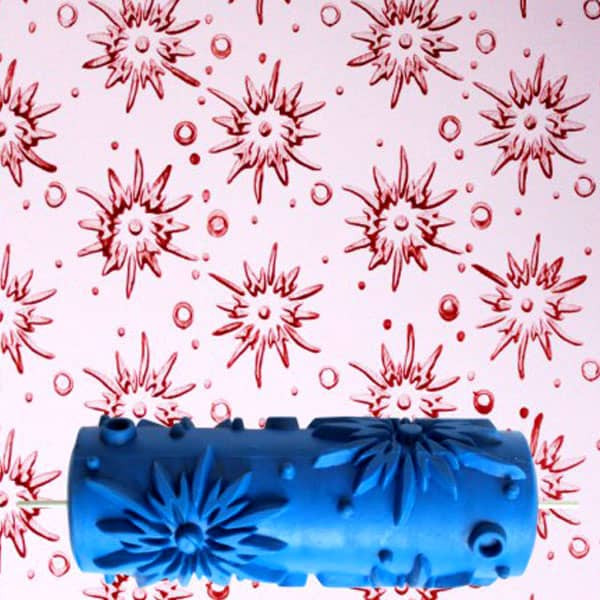 غلتک نقاشی مدل طرح دار کد Y103 سایز 6 اینچ غلتک نقاشی مدل طرح دار کد Y103 سایز 6 اینچ